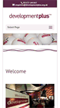 Mobile Screenshot of developmentplus.org.uk